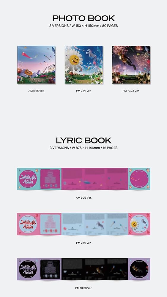 SEVENTEEN 11th Mini Album SEVENTEENTH HEAVEN [3種セット] 【公式通販】